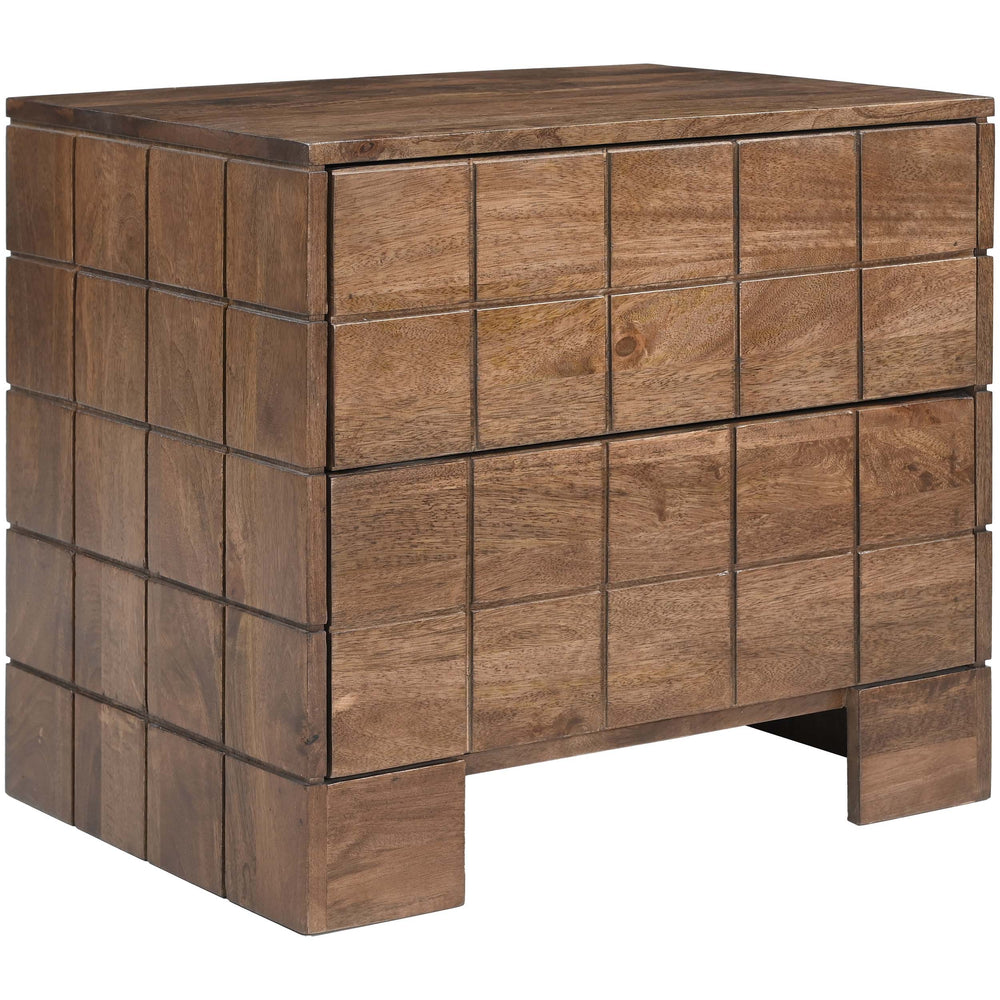 Modo Nightstand, Walnut-Furniture - Bedroom-High Fashion Home