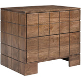 Modo Nightstand, Walnut-Furniture - Bedroom-High Fashion Home