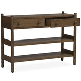 Molly Console Table, Light Walnut