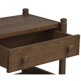 Molly Console Table, Light Walnut