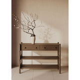 Molly Console Table, Light Walnut