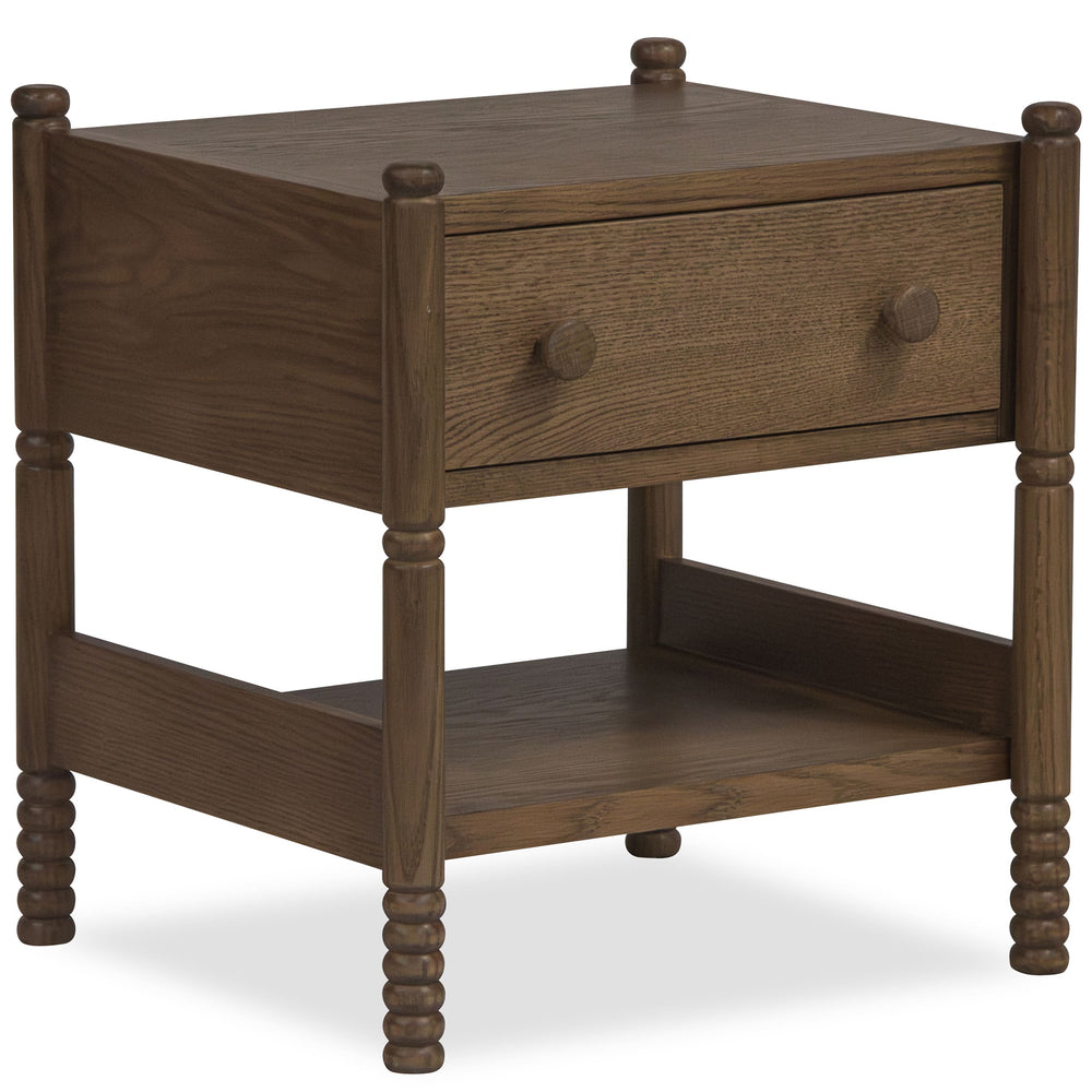 Molly Nightstand, Light Walnut