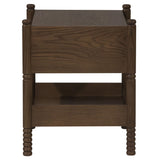 Molly Nightstand, Light Walnut