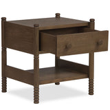 Molly Nightstand, Light Walnut