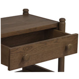 Molly Nightstand, Light Walnut