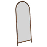 Molly Floor Mirror, Light Walnut
