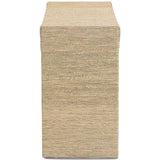 Mona Console Table, Natural Seagrass-Furniture - Accent Tables-High Fashion Home