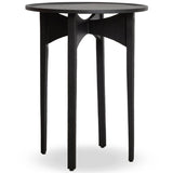 Mona End Table, Textured Iron by Four Hands