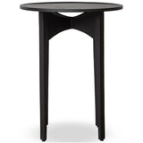 Mona End Table, Textured Iron by Four Hands