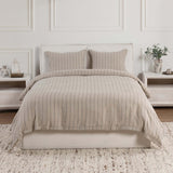 Monaco Duvet Set, Natural