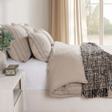 Monaco Duvet Set, Natural