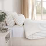 Monaco Duvet, Ivory
