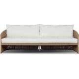 Mondira Outdoor Sofa, Arashi Salt by Four Hands