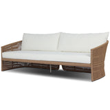Mondira Outdoor Sofa, Arashi Salt by Four Hands
