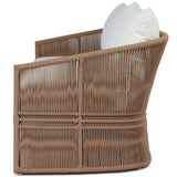 Mondira Outdoor Sofa, Arashi Salt by Four Hands