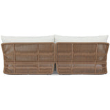 Mondira Outdoor Sofa, Arashi Salt by Four Hands