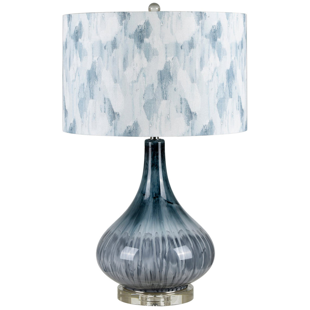 Monet Table Lamp, Blue-Lighting-High Fashion Home