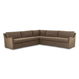 Monette 3 Piece Sectional, Broadway Coffee by Four Hands-Furniture - Sofas-High Fashion Home