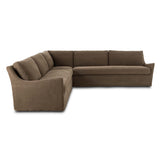 Monette 3 Piece Sectional, Broadway Coffee by Four Hands-Furniture - Sofas-High Fashion Home