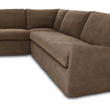 Monette 3 Piece Sectional, Broadway Coffee by Four Hands-Furniture - Sofas-High Fashion Home