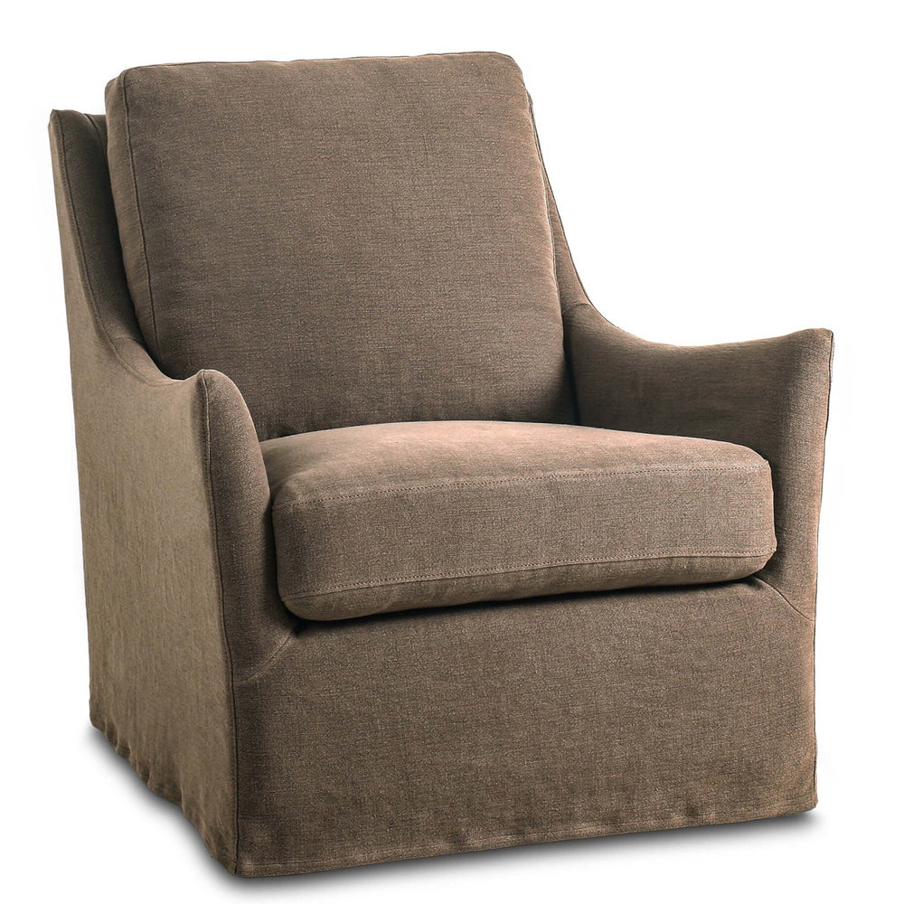 Monette Glider Swivel, Broadway Coffee by Four Hands-Furniture - Chair-High Fashion Home