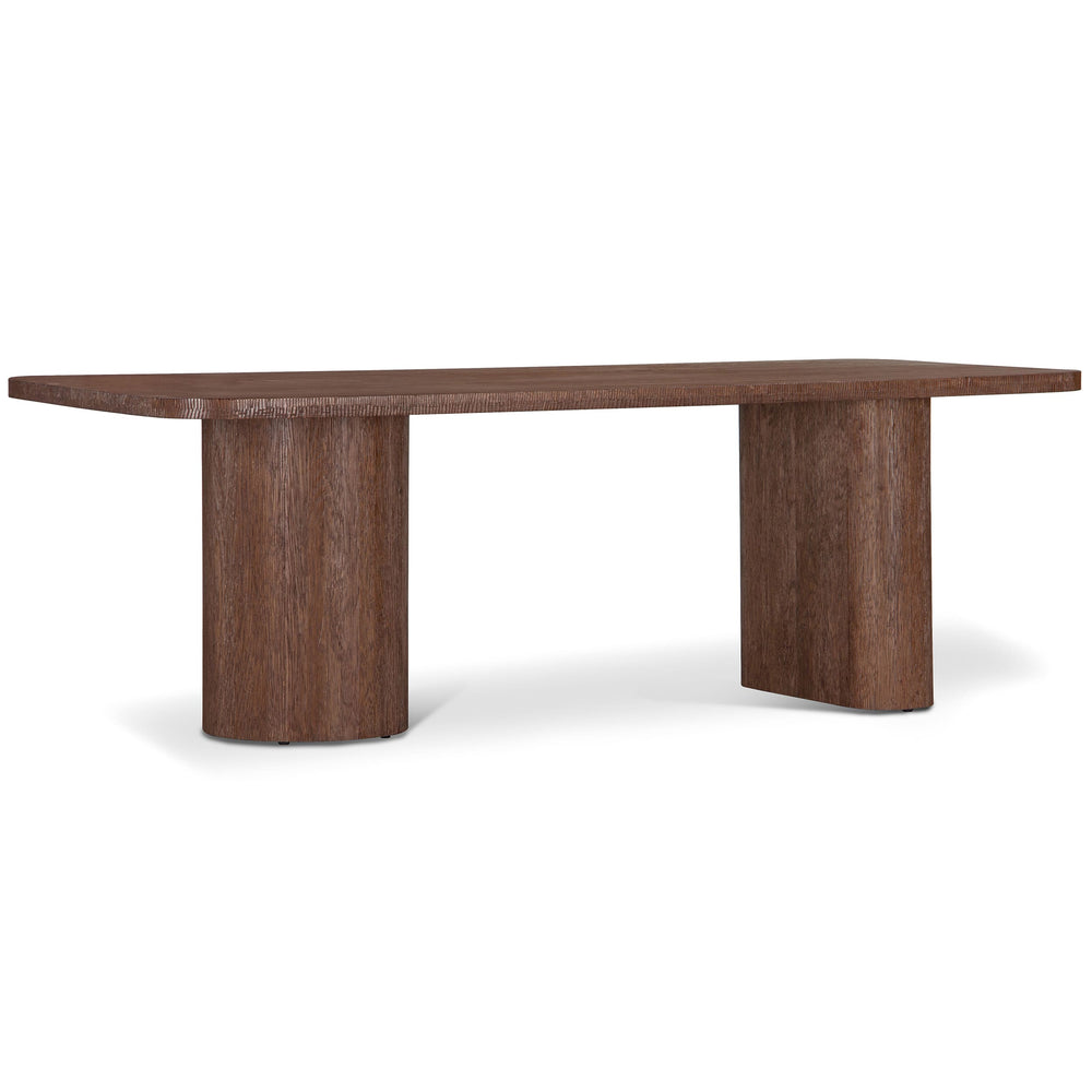 Mono Dining Table, Mud Brown