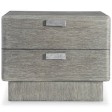 Monolith 2 Drawer Wide Nightstand, Puma-Furniture - Bedroom-High Fashion Home