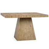 Montana Square Dining Table, Natural-Furniture - Dining-High Fashion Home