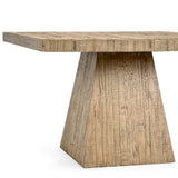 Montana Square Dining Table, Natural-Furniture - Dining-High Fashion Home