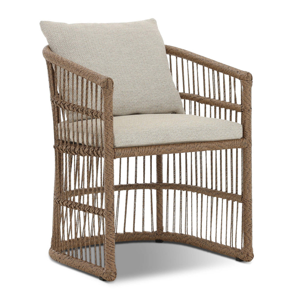Montecito Outdoor Dining Chair, Faye Sand, Set of 2 by Four Hands-Furniture - Dining-High Fashion Home