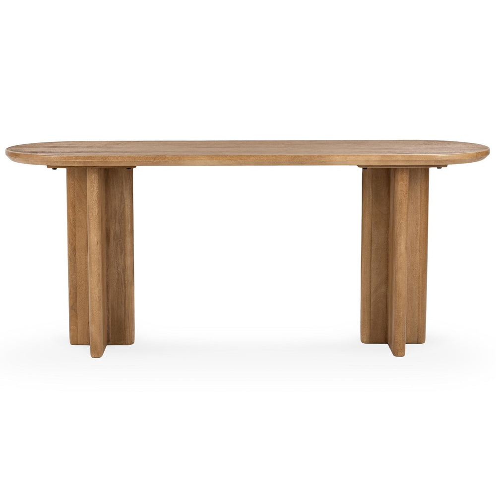 Montengo Console Table, Natural Maple-Furniture - Accent Tables-High Fashion Home