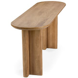 Montengo Console Table, Natural Maple-Furniture - Accent Tables-High Fashion Home