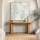 Montengo Console Table, Natural Maple-Furniture - Accent Tables-High Fashion Home