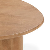 Montengo Oval Coffee Table, Natural Maple-Furniture - Accent Tables-High Fashion Home