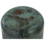 Moon Side Table, Green Patina