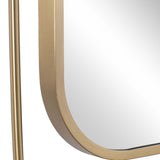 Moreni Mirror, Antique Brass