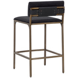 Mori Counter Stool, Abbington Black