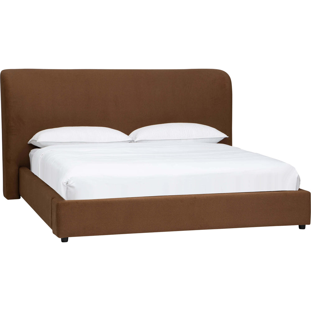 Morris King Bed, Vesper Tobacco