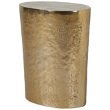 Morroni Accent Table, Antique Brass