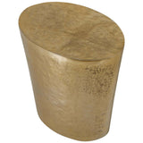 Morroni Accent Table, Antique Brass