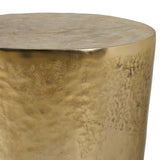 Morroni Accent Table, Antique Brass