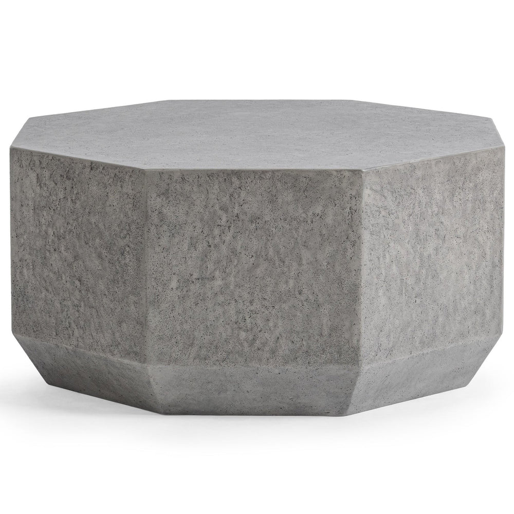 Morse Outdoor Coffee Table, Dark Gray-Furniture - Accent Tables-High Fashion Home