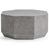 Morse Outdoor Coffee Table, Dark Gray-Furniture - Accent Tables-High Fashion Home