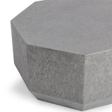 Morse Outdoor Coffee Table, Dark Gray-Furniture - Accent Tables-High Fashion Home