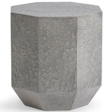 Morse Outdoor End Table, Dark Gray-Furniture - Outdoor-High Fashion Home