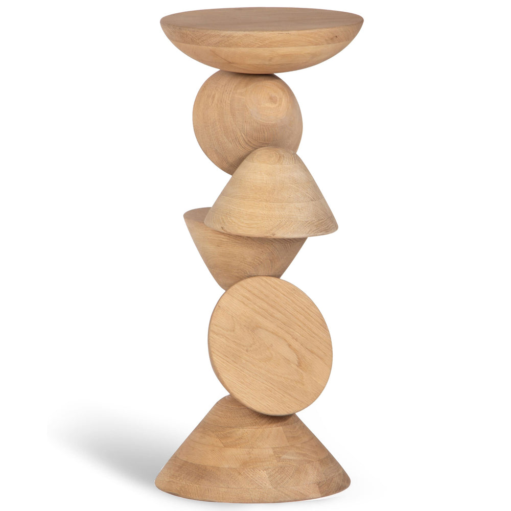 Mound Drink Table, Natural