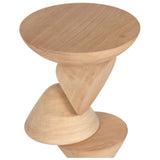 Mound Drink Table, Natural
