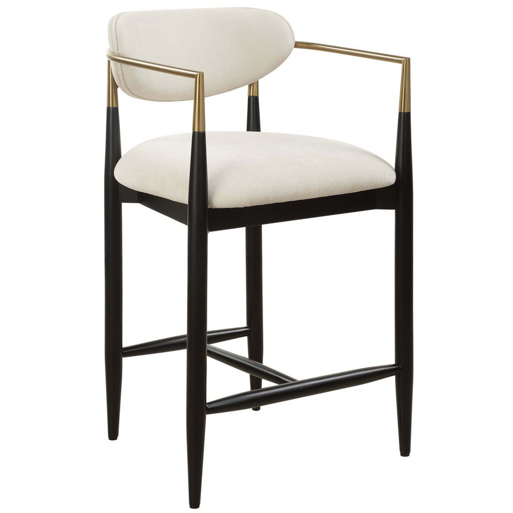 Moxie Counter Stool, Black