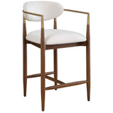 Moxie Counter Stool, Walnut