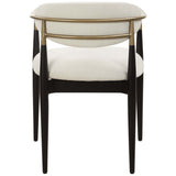 Moxie Dining Arm Chair, Black, Set of 2
